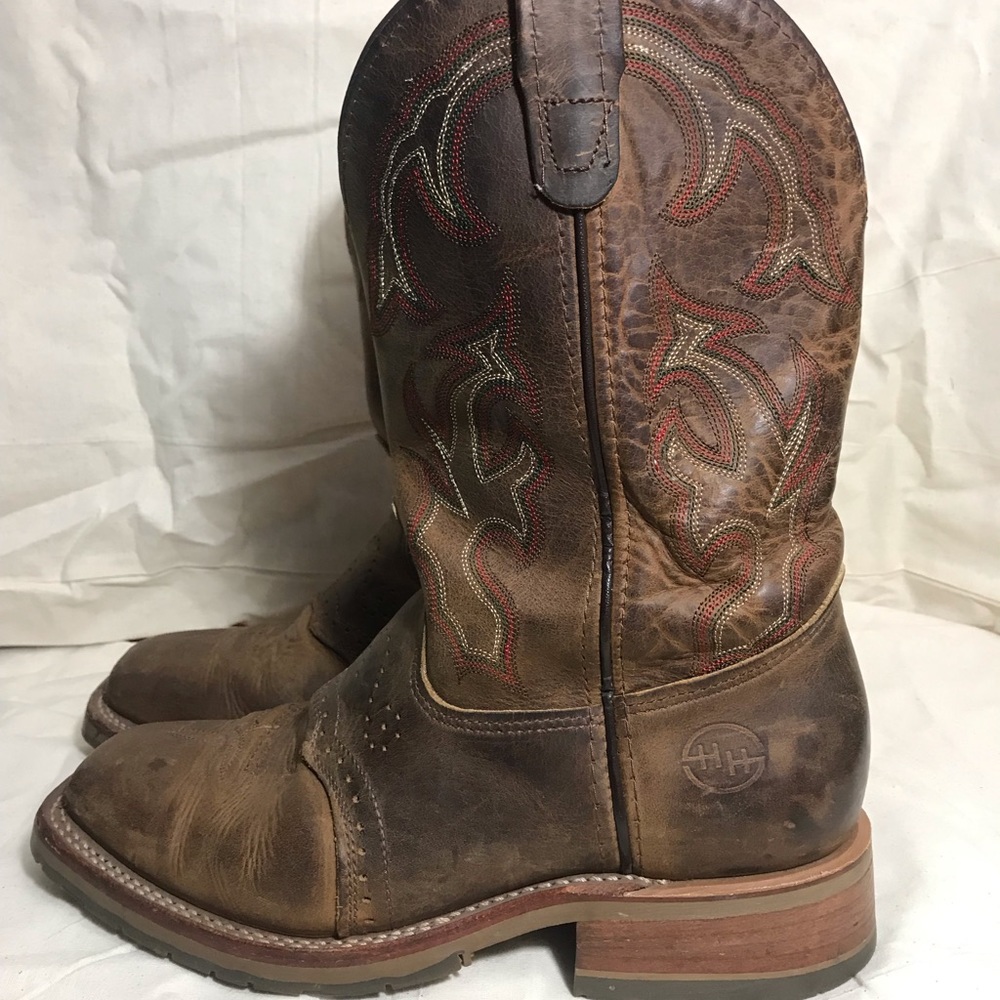 Men’s DOUBLE-H Domestic Soft Square Toe ICE Roper